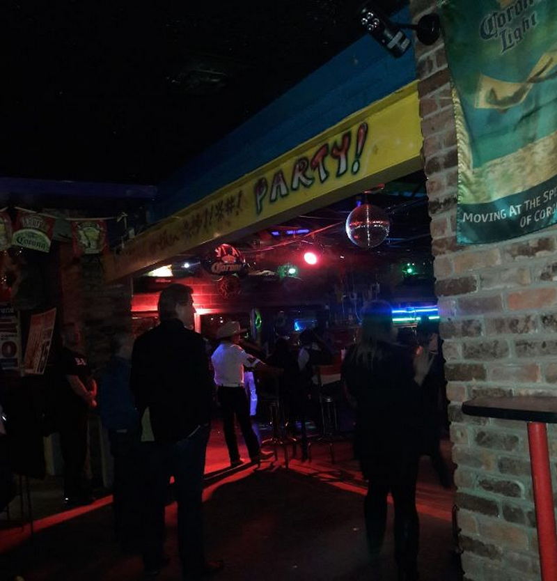 Green Parrot Bar (Press Box, Bongos) - Bongos (newer photo)